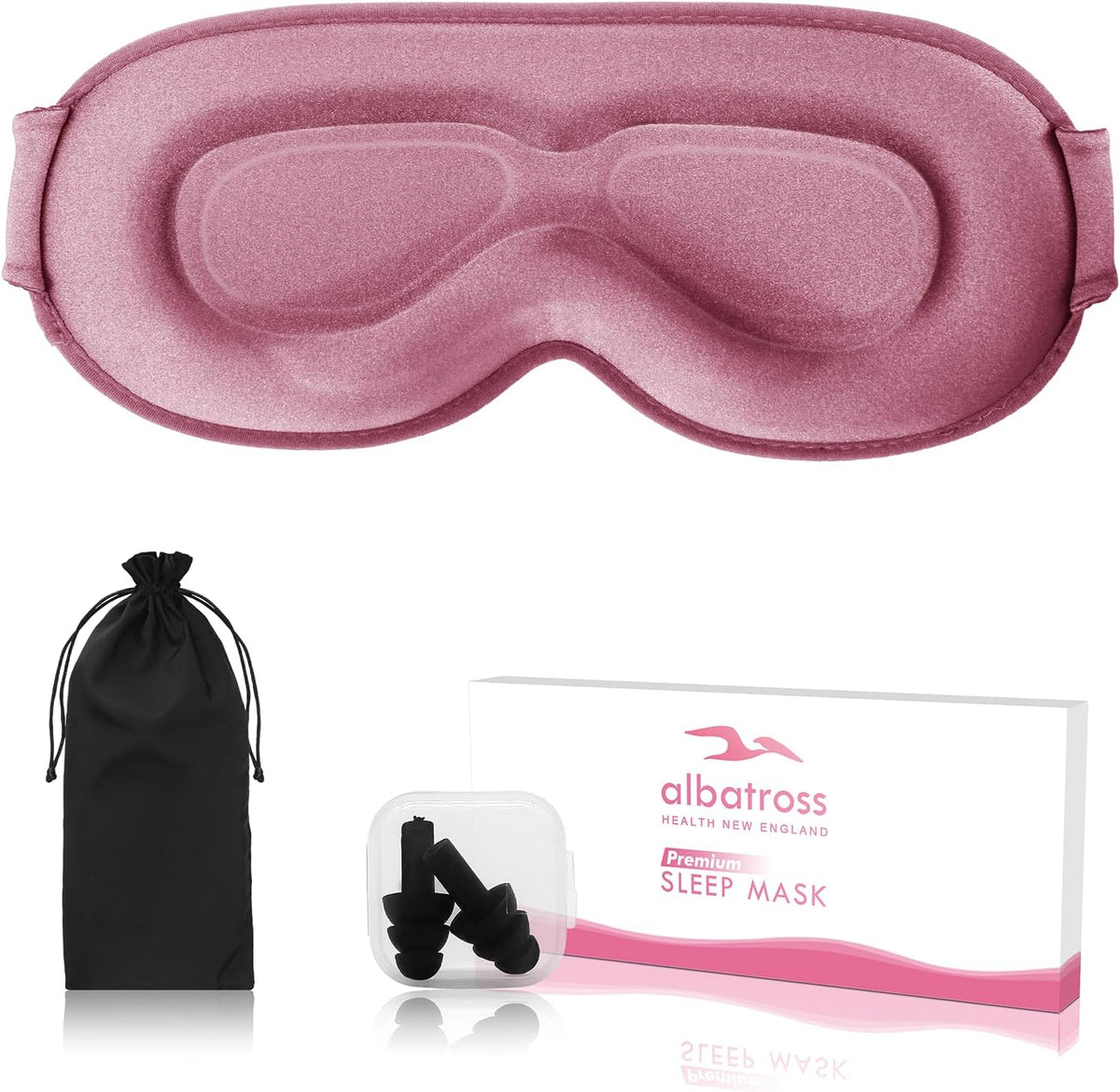 3D Weighted Eye Mask for Lash Extensions, Eye Covers for Sleep