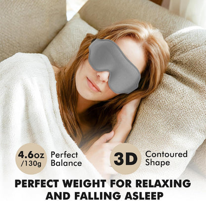 3D Weighted Eye Mask for Lash Extensions, Eye Covers for Sleep