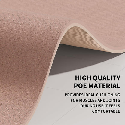 Large Yoga Mat (6'x4') – 8mm & 10mm Thick