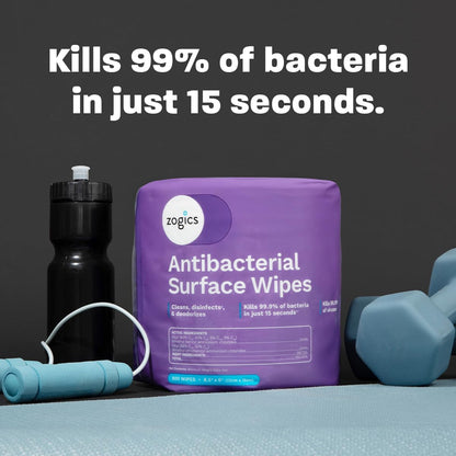 Antibacterial Disinfecting Wipes, 4 Rolls, 3,200 Count