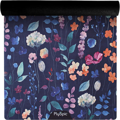 All In One Yoga Mat | Luxury Sweat-Grip Mat/Towel Combo | Ideal for Yoga, Hot Yoga, Bikram, Pilates, Workout & Exercise | Eco-Friendly Natural Rubber
