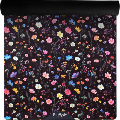 All In One Yoga Mat | Luxury Sweat-Grip Mat/Towel Combo | Ideal for Yoga, Hot Yoga, Bikram, Pilates, Workout & Exercise | Eco-Friendly Natural Rubber