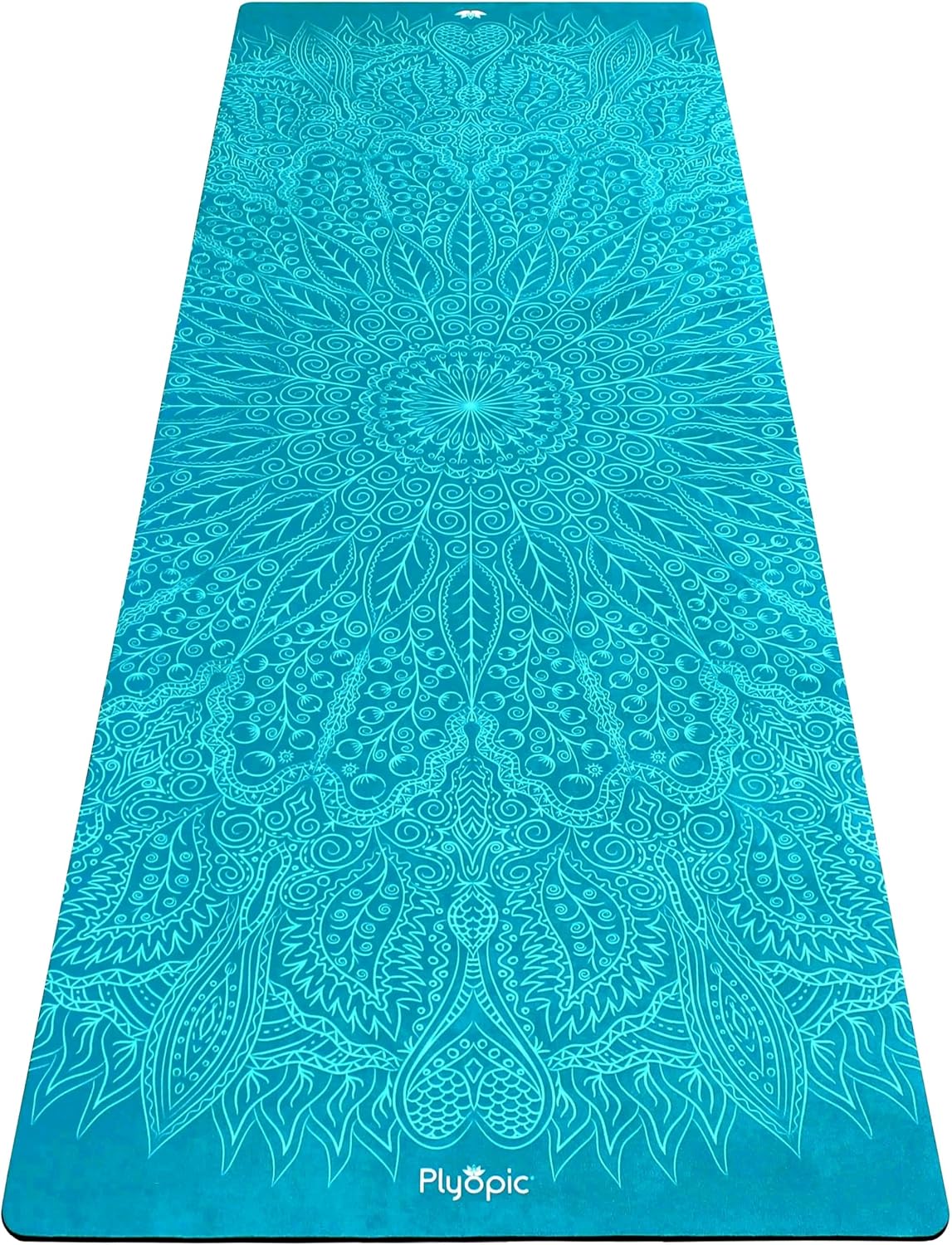 All In One Yoga Mat | Luxury Sweat-Grip Mat/Towel Combo | Ideal for Yoga, Hot Yoga, Bikram, Pilates, Workout & Exercise | Eco-Friendly Natural Rubber