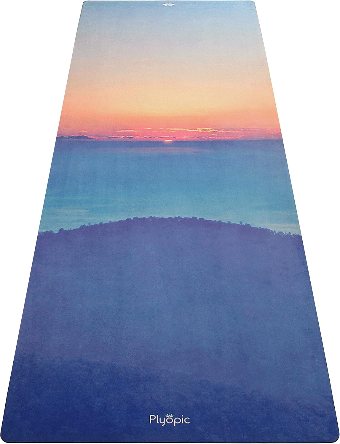 All In One Yoga Mat | Luxury Sweat-Grip Mat/Towel Combo | Ideal for Yoga, Hot Yoga, Bikram, Pilates, Workout & Exercise | Eco-Friendly Natural Rubber