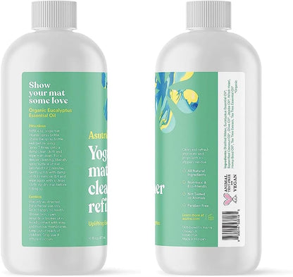 ASUTRA Yoga Mat Cleaner Spray Refill (Peaceful Lavender), 16 fl oz (16oz)