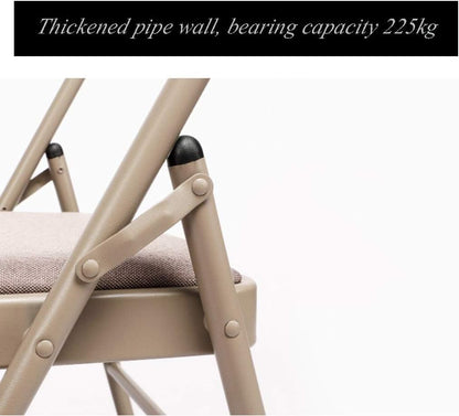 Yoga Assist Chair with Lumbar Back Support,Iyengar Yoga Chair,Removable Seat Cushion, Metal Frame,Backless Yoga Chair,Portable Foldable Yoga Chair,Gray,Without Lumbar Support