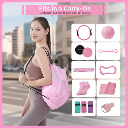 Home Pilates Kit Pilates Equipment Set for Women, Pilates Essentials Kit