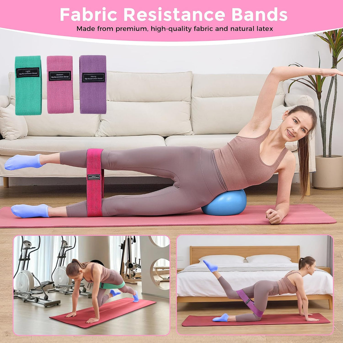 Home Pilates Kit Pilates Equipment Set for Women, Pilates Essentials Kit