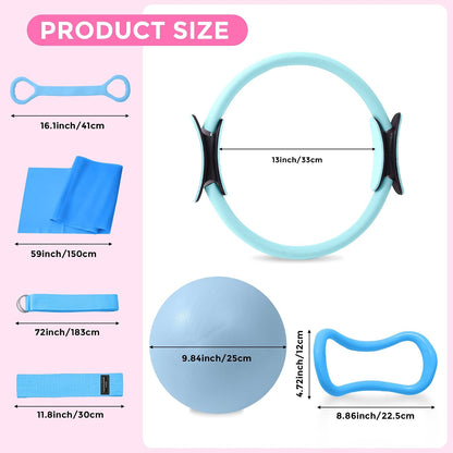 Home Pilates Kit Pilates Equipment Set for Women, Pilates Essentials Kit