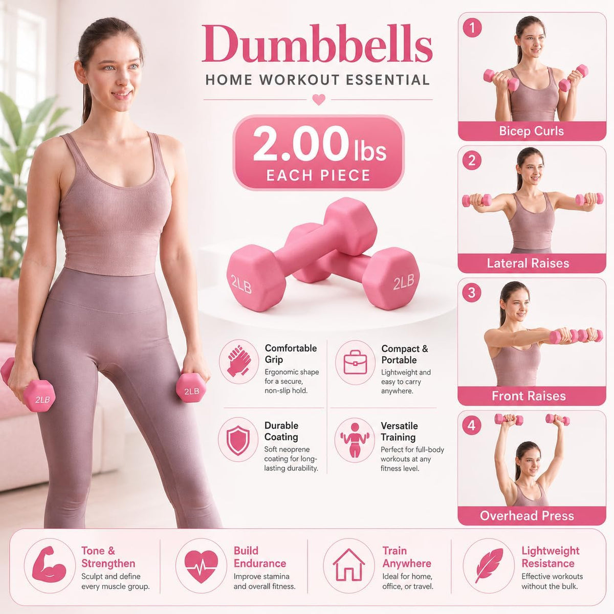 Home Pilates Kit Pilates Equipment Set for Women, Pilates Essentials Kit