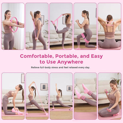 Home Pilates Kit Pilates Equipment Set for Women, Pilates Essentials Kit