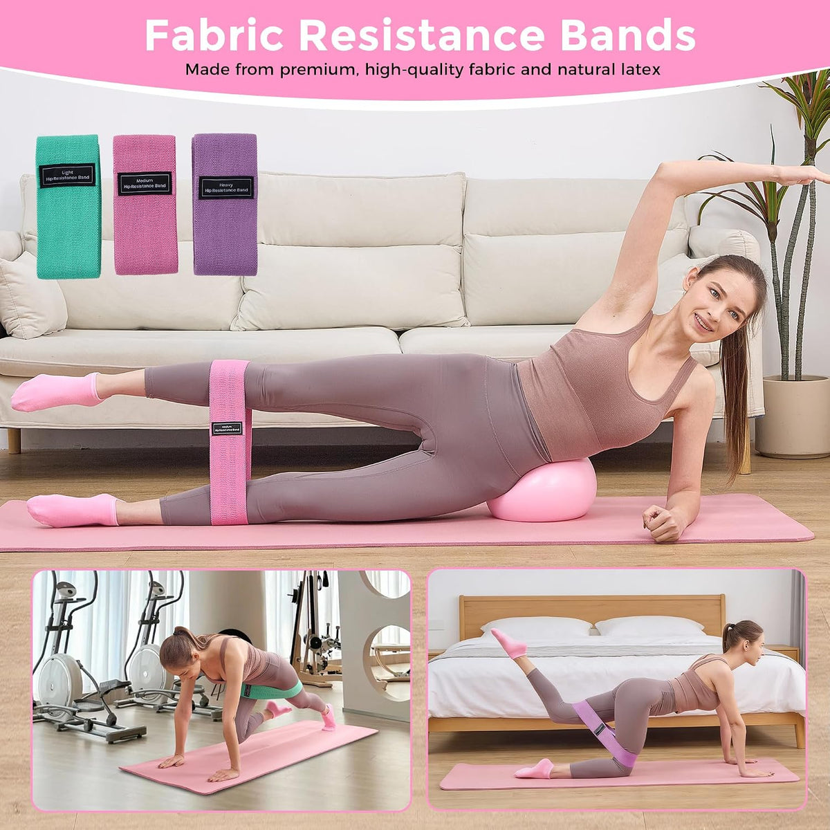 Home Pilates Kit Pilates Equipment Set for Women, Pilates Essentials Kit