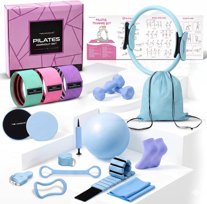 Home Pilates Kit Pilates Equipment Set for Women, Pilates Essentials Kit