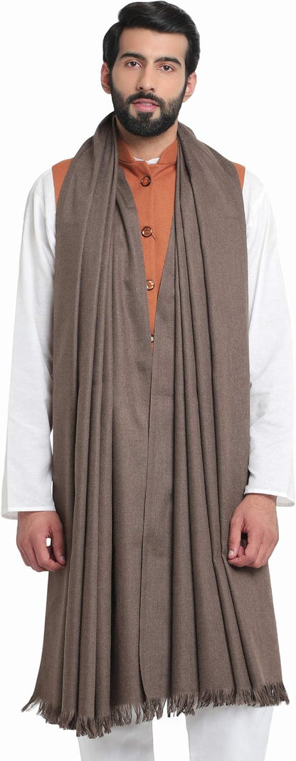 Men's Plain Woollen Dhariwal Lohi/Shawl [50" X 100"]