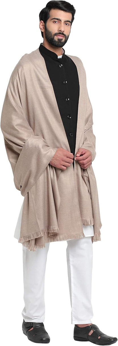 Men's Plain Woollen Dhariwal Lohi/Shawl [50" X 100"]