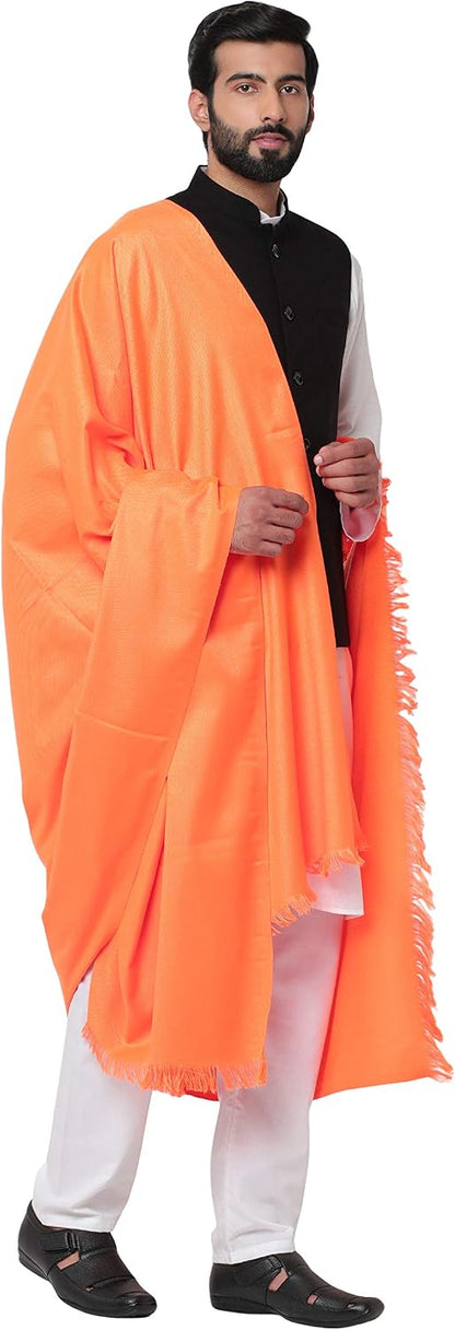 Men's Plain Woollen Dhariwal Lohi/Shawl [50" X 100"]