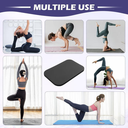 Yoga Knee Pad, Exercise Fitness Yoga Knee Pad Cushion, Foam Floor Pilates Non-Slip Cushions Wrist Elbow Pad Sports Mat for Pilates, Pray, Exercises