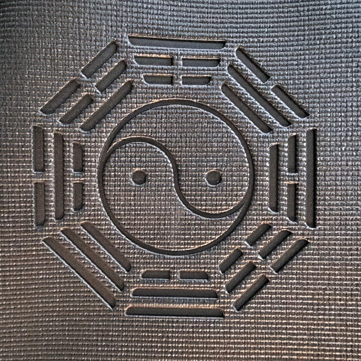 72" 6' Large Circle Round Yoga Mat Meditation Pilates TAI-CHI YIN-YANG