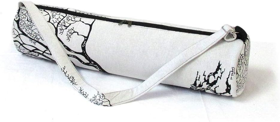 ICC Yoga Mat Bag Carrier Full-Zip Exercise Yoga Mat Carry Bag for Women Men with Multi-Functional Storage Pockets and Adjustable Shoulder Strap 26X6 Inches