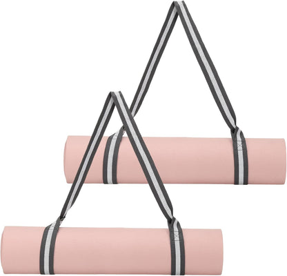 Yoga Mat Straps for Carrying, Adjustable Exercise Mat Sling Holder Multi Purpose Mats Carrier