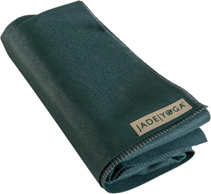 JadeYoga Voyager Yoga Mat - Lightweight & Portable Rubber Yoga Mat - Non-Slip Exercise Mat for Women & Men - Great for Yoga, Home Workout, Gym Fitness, Pilates, Stretching, and More