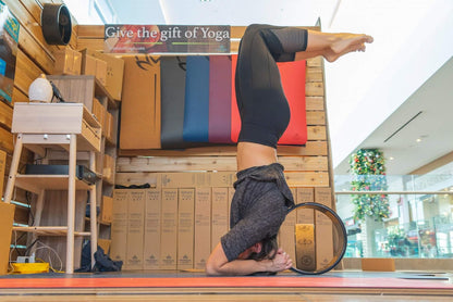 Enlighten Yoga Wheel - Great for Adding Active Strength and Flexibility to Your Exercise and Yoga Practice