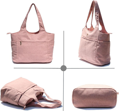 ESVAN Yoga Tote Bag Mat bag Women Shoulder Bags Carryall Tote for Travel Office Workout Gym Nurse Beach