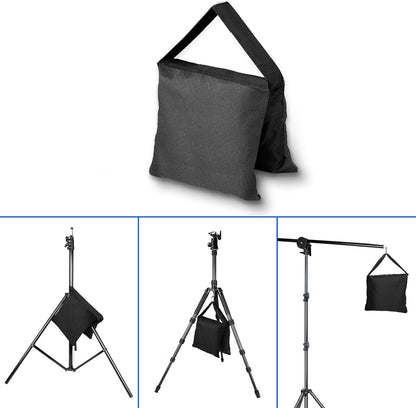 EMART Upgraded Heavy Duty Sandbag, Photo Video Studio Weight Bag Saddlebag Design for Photography Light Stand Tripod, Umbrella Base, Camping, Pop up Tent, Fishing Chair - 6 Pack