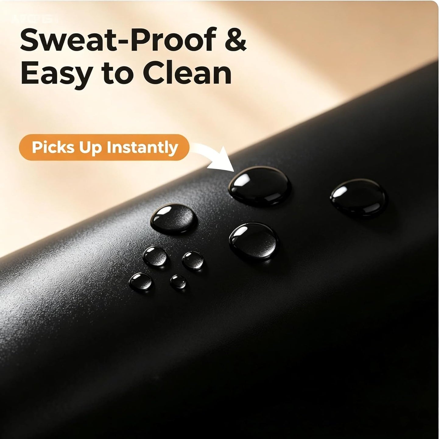Grip Yoga Mat 5mm Non-Slip PU Natural Rubber Surface, Premium Fitness Mat for Hot Yoga, Pilates, for Women and Men