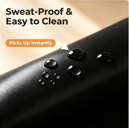 Grip Yoga Mat 5mm Non-Slip PU Natural Rubber Surface, Premium Fitness Mat for Hot Yoga, Pilates, for Women and Men