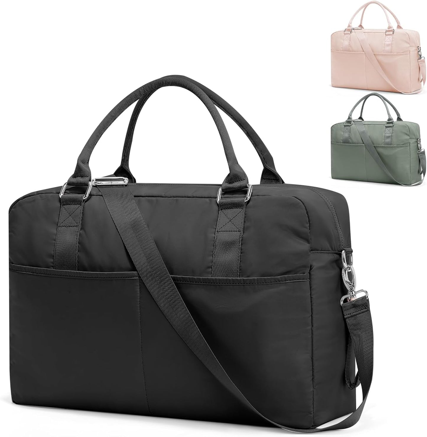 Gym Bag Womens Mens with Shoes Compartment and Wet Pocket Travel Duffel Bag for Women for Plane Sport Gym Tote Bags Swimming Yoga Waterproof Weekend Overnight Carry on Bag Hospital Holdalls - Colors A