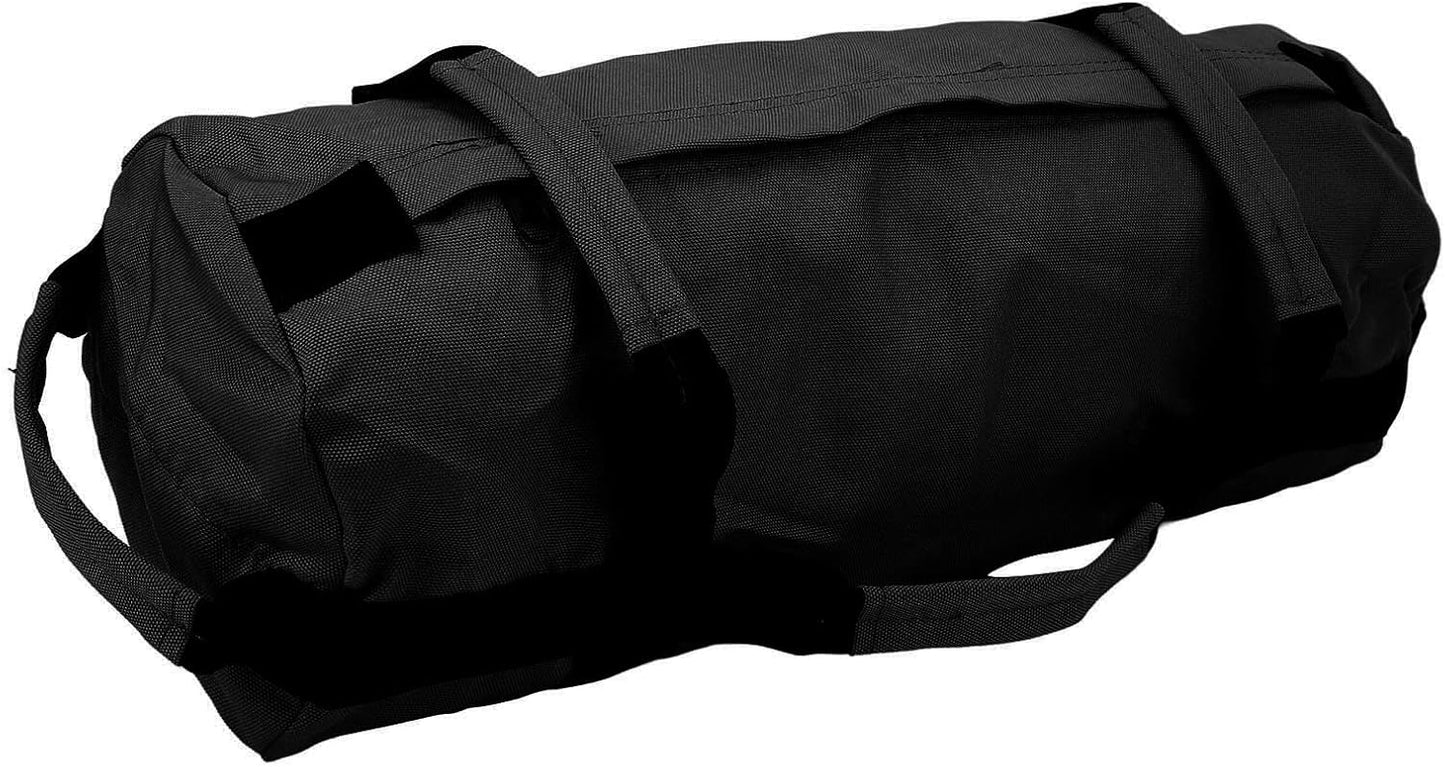 Multi Purpose Oxford Fabric Workout Sandbag with 6 Handles and Filler Bags for Indoor Gym Easy Adjustment, Easy Storage