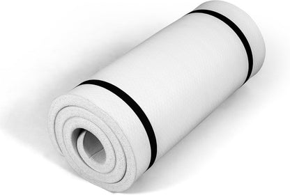 Tone Fitness 1-Inch Thick Yoga Mat | High-Density, Non-slip Exercise Mat with Carrying Strap for Yoga, Pilates, & Home Gym Workouts | Multiple Options