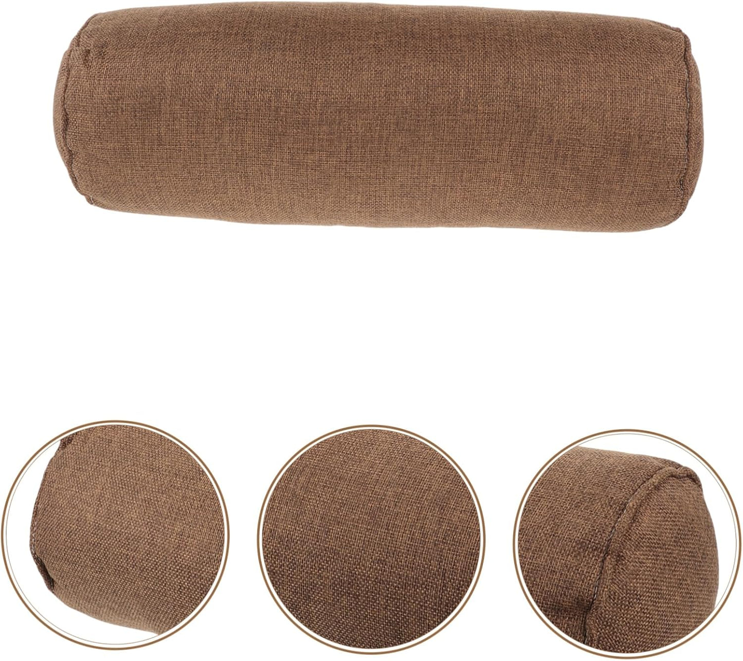 Totority Yoga Bolster Restorative Pillow Lumbar Support for Yoga Meditation Pillow for Women
