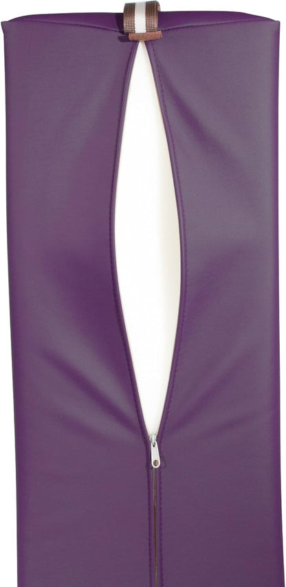 6"x26" 3/4 Round Massage Bolster - Black