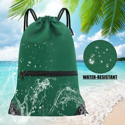 HOLYLUCK Drawstring Backpack Bag Sport Gym Sackpack - Colors A