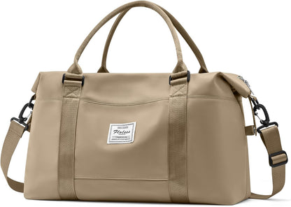 Gym Bag Womens Mens with Shoes Compartment and Wet Pocket Travel Duffel Bag for Women for Plane Sport Gym Tote Bags Swimming Yoga Waterproof Weekend Overnight Carry on Bag Hospital Holdalls - Colors A