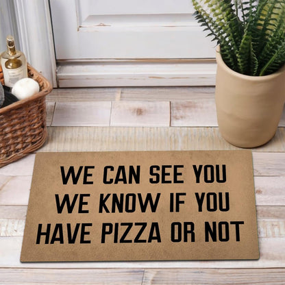 MELODADDY Funny Welcome Doormat Front Door Decor Rugs with Rubber Back 30"(L) x 18"(W) Personalized Matt Outside Entrance (Leave Your Worries At the Door Yoga Meditation Namaste)