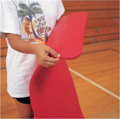 AEROMAT Elite Durable 1/2" Thick Workout Mat with Handle - 20"x48" - Intended for Yoga /Pilates /Floor Exercise