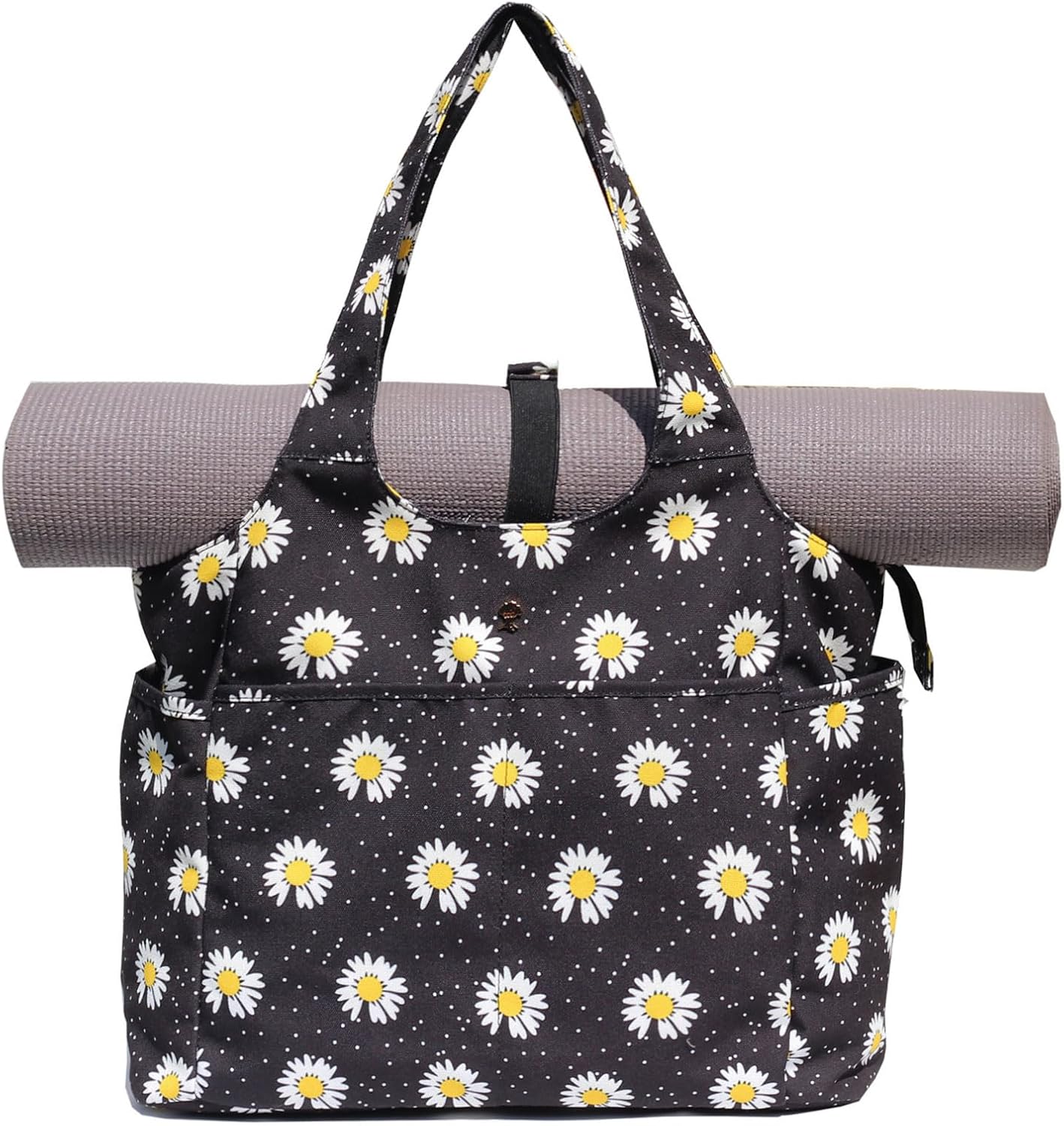ESVAN Yoga Tote Bag Mat bag Women Shoulder Bags Carryall Tote for Travel Office Workout Gym Nurse Beach