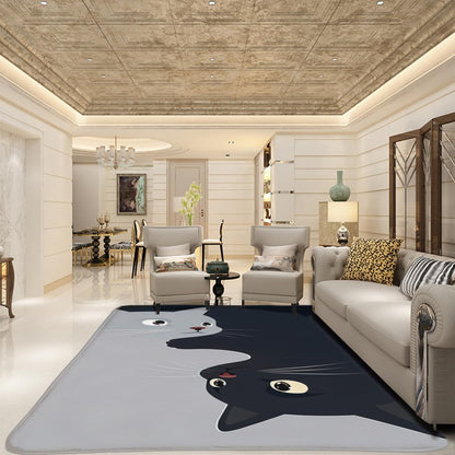 Butterfly Carpet Area Rug - Lovely Butterflies Printed Carpets for Kids Butterfly Theme Living Room Indoor Bedroom Decor Soft Polyester Yoga Mat 2'x3'