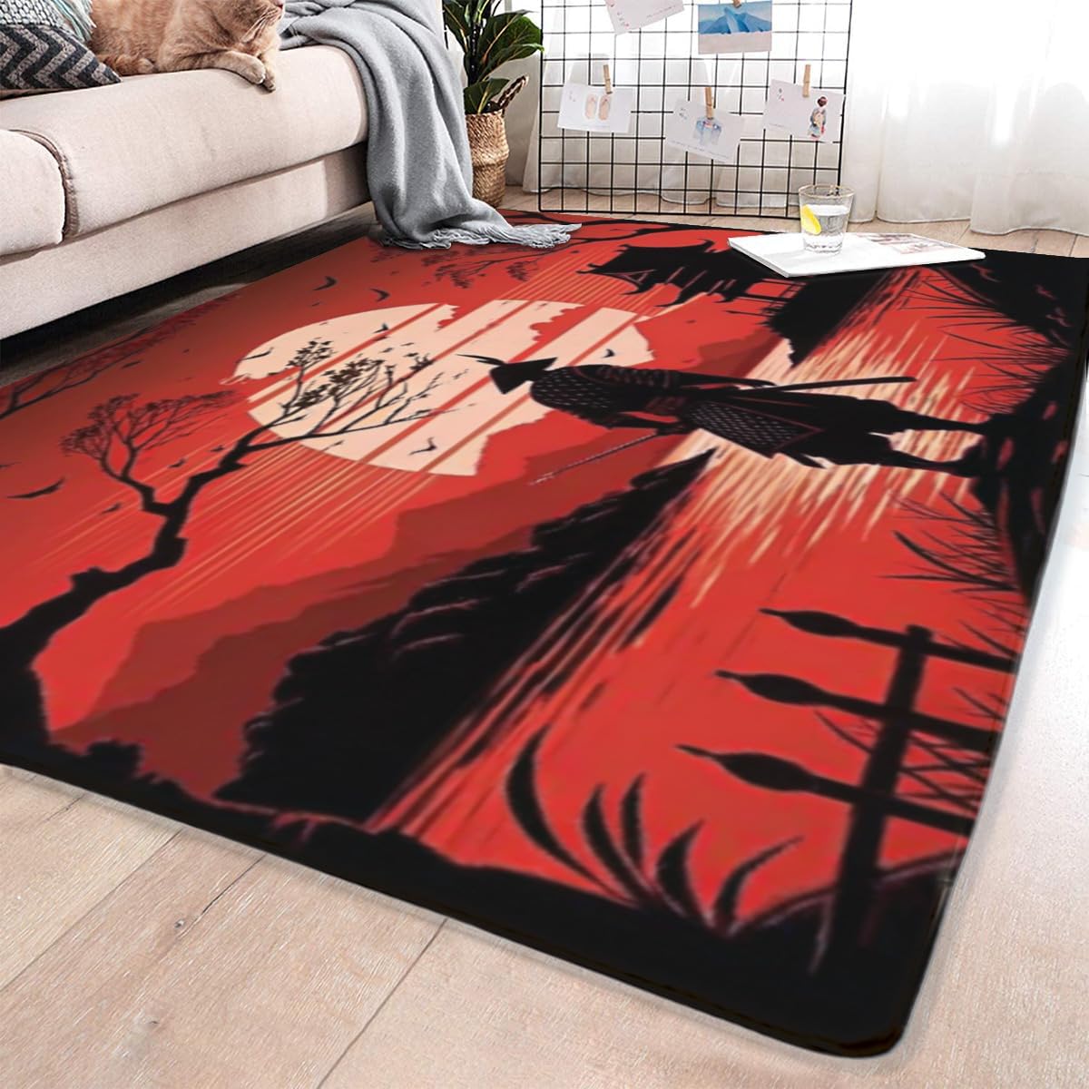 Butterfly Carpet Area Rug - Lovely Butterflies Printed Carpets for Kids Butterfly Theme Living Room Indoor Bedroom Decor Soft Polyester Yoga Mat 2'x3'
