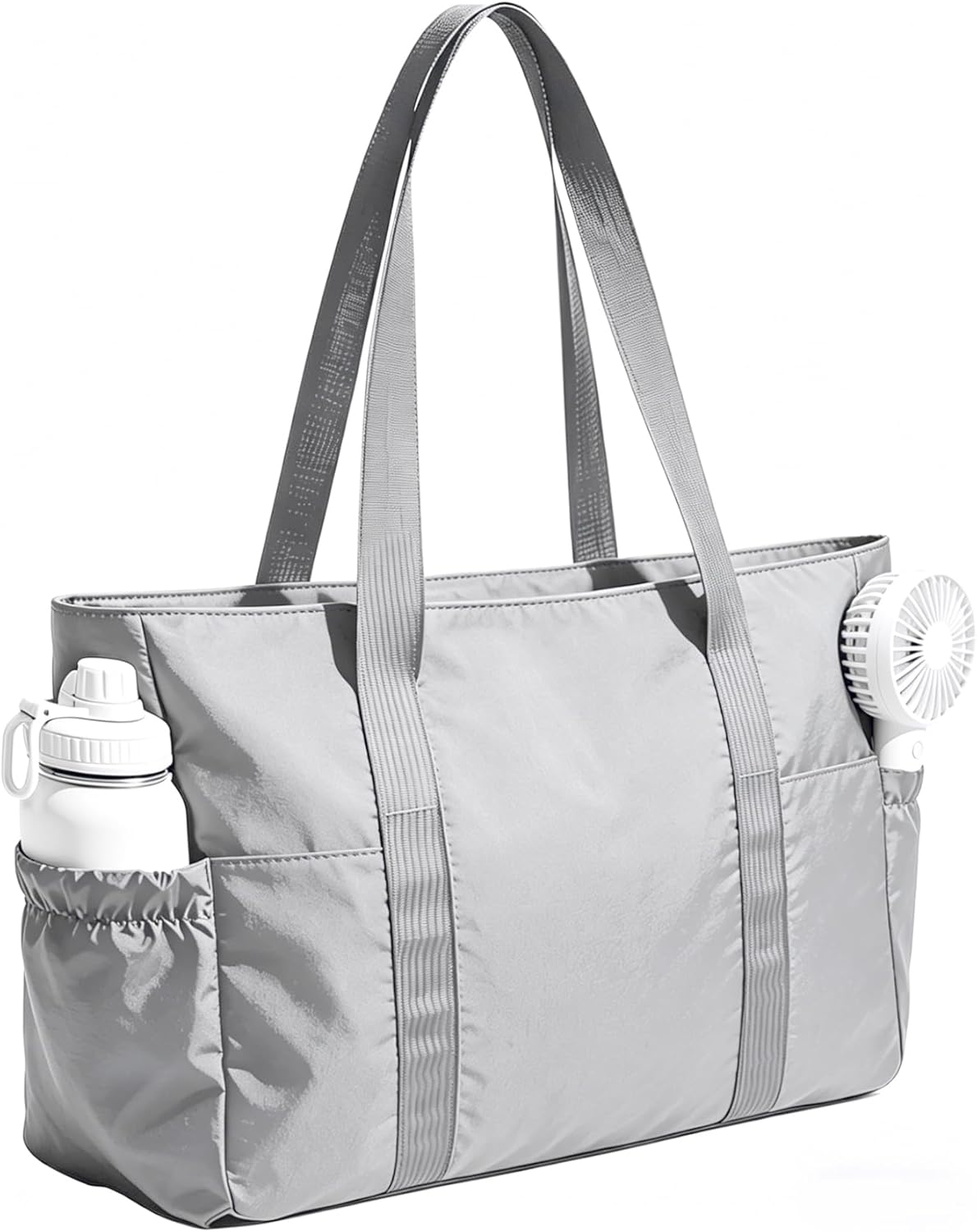 Tote Bag for Women, 26L Capacity Travel Purses Work Bag, Small Zipper Tote Bag for Travel Nurse Gym Teacher
