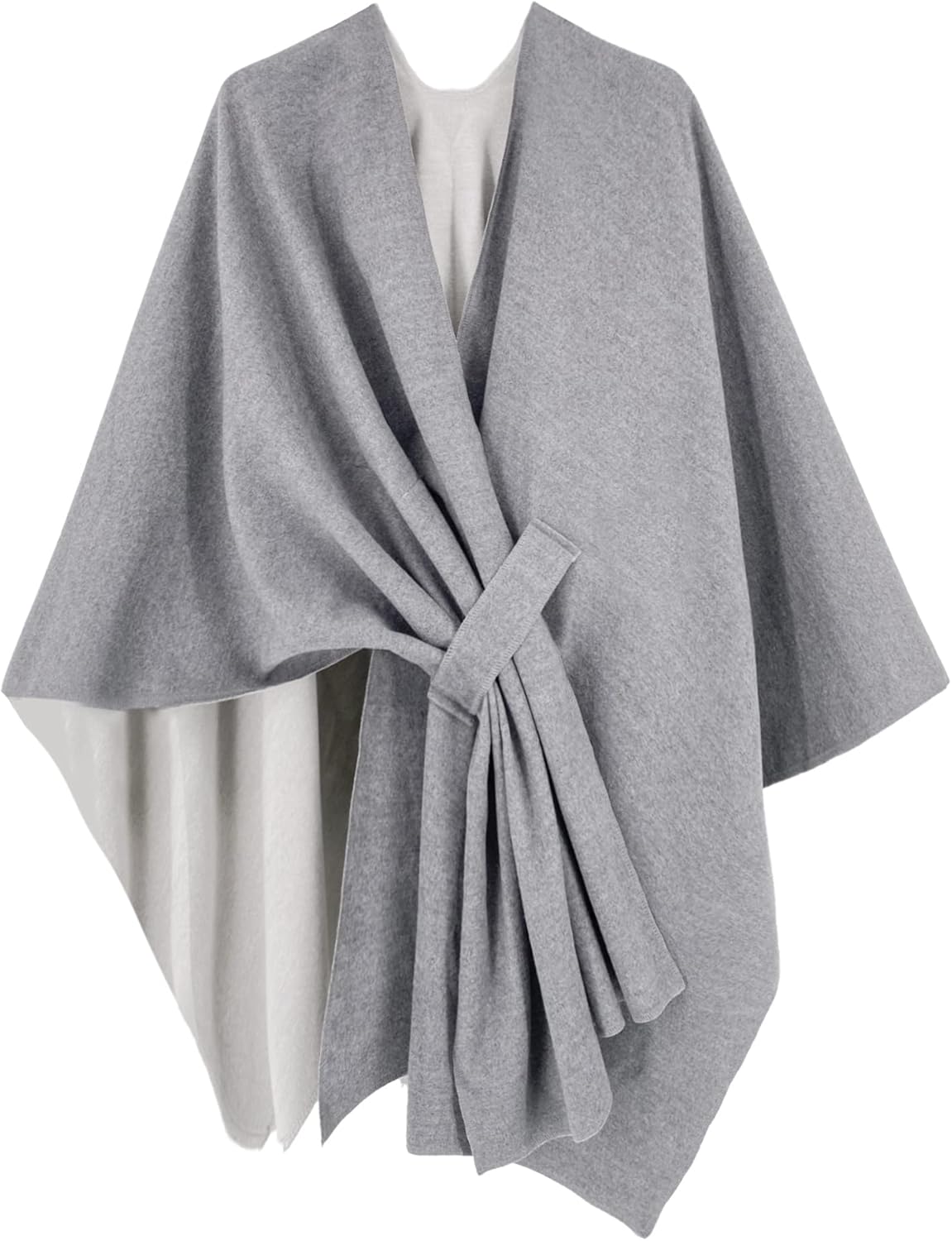 Moss Rose Women's Shawl Wrap Poncho Ruana Cape Open Front Cardigan Shawls for Spring Fall Winter