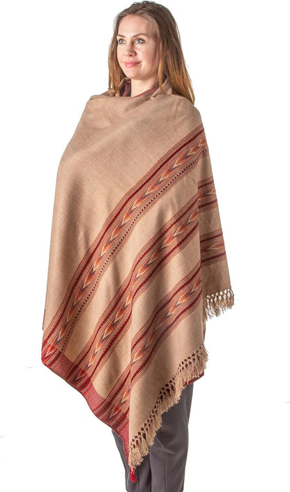 Meditation Shawl – Unisex Prayer Wrap, Large Scarf & Yoga Blanket – Soft, Lightweight & Multipurpose