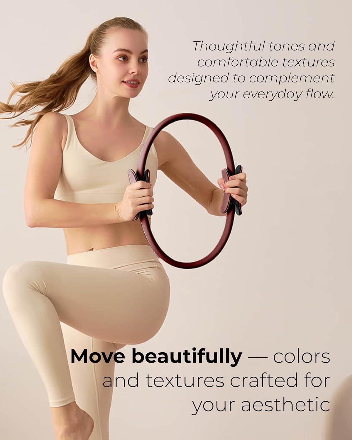 Pilates Kit for Women – Home Pilates Equipment Set with Ring, Ball & Resistance Bands | Pilates Starter Kit with Accessories in Gift Box