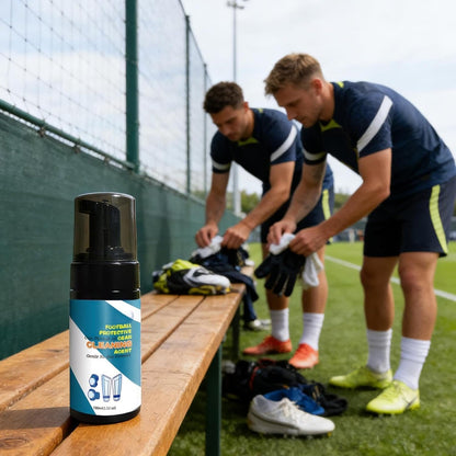 Gym Equipment Cleaner - 100ml Sports Gear Foam Deodorizer Wash | Goalkeeper Glove Spray,for Shoes Work Boots Clothing Helmet Pads Yoga Mats Hockey Baseball Football