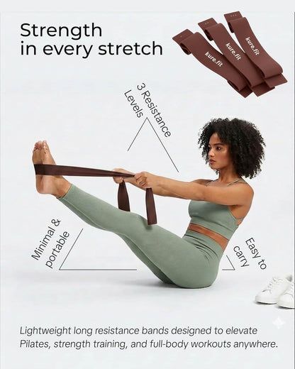 Pilates Kit for Women – Home Pilates Equipment Set with Ring, Ball & Resistance Bands | Pilates Starter Kit with Accessories in Gift Box