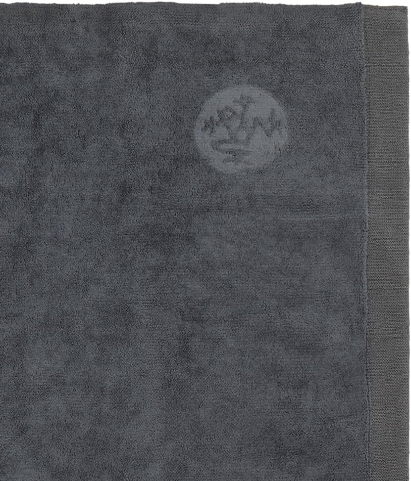 Manduka eQua Hot Hand Towel - 16" Double-Knit Microfiber Rapid Sweat Absorption Multipurpose Workout Towel 16 x 26.5 Inches