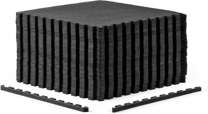 CAP Puzzle Exercise Mats | 1/2” Thick EVA Interlocking Foam Tiles for Home Gym Flooring | Multiple Options